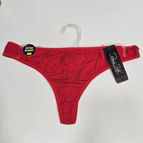 Rene Rofe Thong Panties Bundle Holiday Set 4Pack Size Medium - Picture 6 of 10